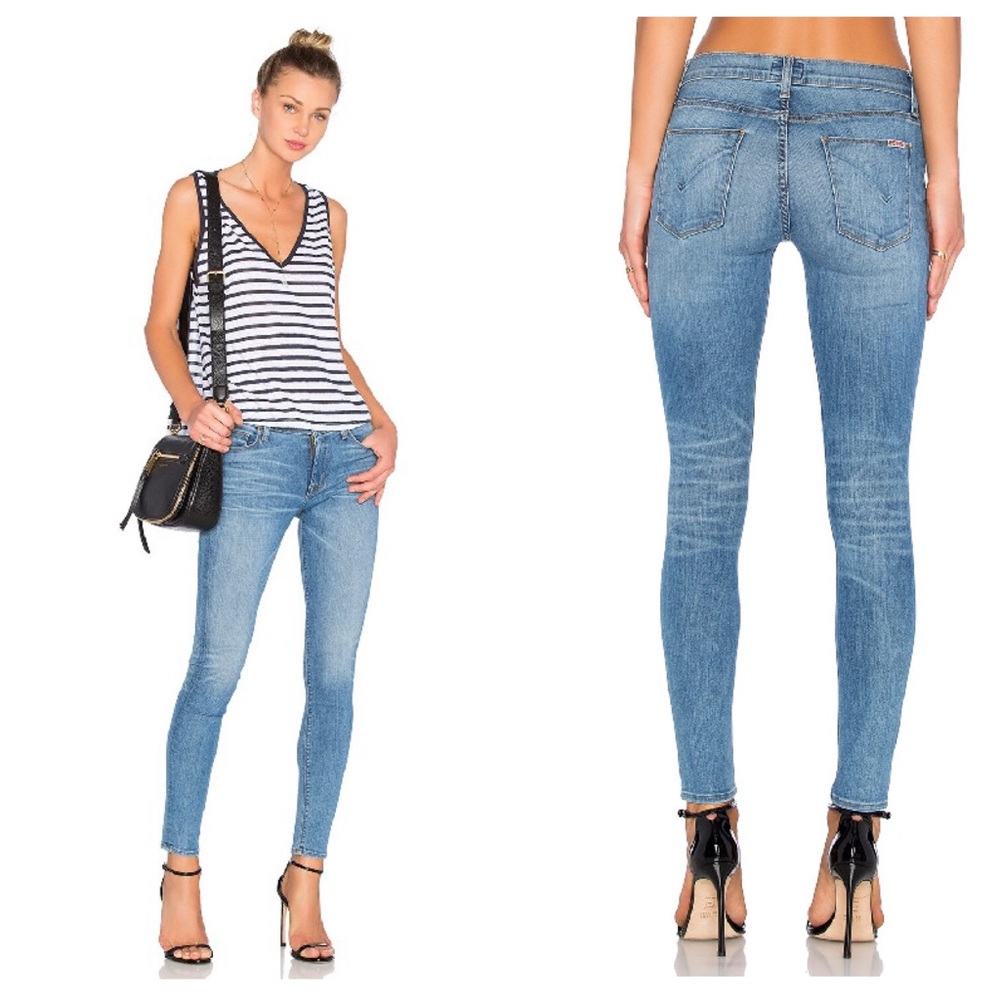 HUDSON JEANS Natalie Mid-Rise Ankle Skinny Jeans, SIZE 31